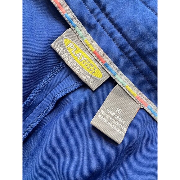 Greg Norman Golf Size 16 Play Dry Collection Royal Blue Skort Pockets NWT - Picture 8 of 10